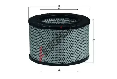 MAHLE Vzduchov� filtr MAO LX 190, LX 190