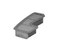 MAHLE Vzduchov filtr MAO LX 1936, LX 1936