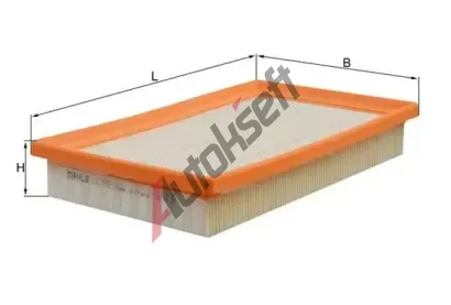 MAHLE Vzduchový filtr MAO LX 1981, LX 1981 MAHLE Vzduchový filtr MAO LX 1981, LX 1981