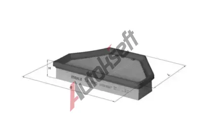 MAHLE Vzduchov filtr MAO LX 2005, LX 2005