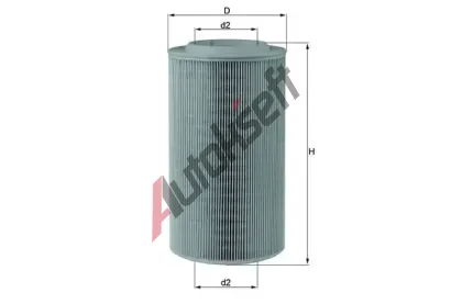 MAHLE Vzduchov filtr MAO LX 2059, LX 2059