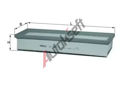 MAHLE Vzduchov filtr MAO LX 2061/1, LX 2061/1