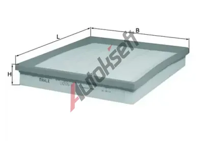 MAHLE Vzduchov filtr MAO LX 2076/1, LX 2076/1