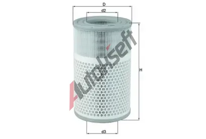 MAHLE Vzduchov filtr MAO LX 2079, LX 2079