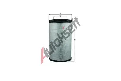 MAHLE Vzduchov filtr MAO LX 2081, LX 2081
