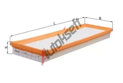 MAHLE Vzduchov filtr MAO LX 2093, LX 2093