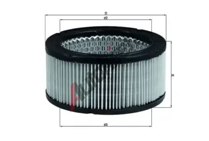 MAHLE Vzduchov filtr MAO LX 213, LX 213