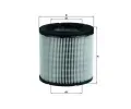 Vzduchov filtr MAHLE ‐ MAO LX 249