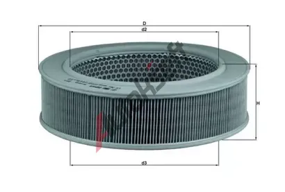 MAHLE Vzduchov filtr MAO LX 264, LX 264