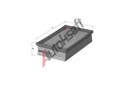 MAHLE Vzduchov filtr MAO LX 2671, LX 2671