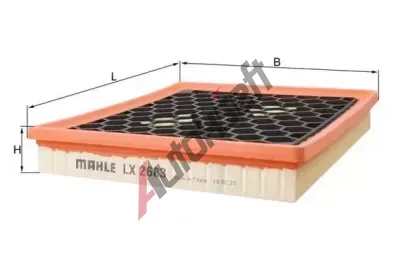 MAHLE Vzduchov filtr MAO LX 2683, LX 2683
