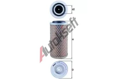 MAHLE Vzduchov filtr MAO LX 272, LX 272