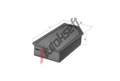 MAHLE Vzduchov filtr MAO LX 2788, LX 2788