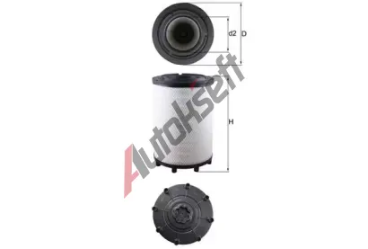 MAHLE Vzduchov filtr MAO LX 2839, LX 2839