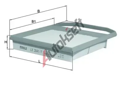 MAHLE Vzduchov filtr MAO LX 2841/7, LX 2841/7