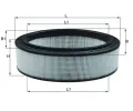 Vzduchov filtr MAHLE ‐ MAO LX 2844