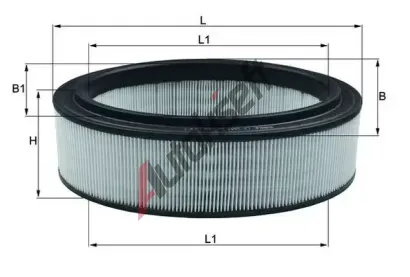 MAHLE Vzduchov filtr MAO LX 2844, LX 2844