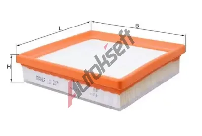 MAHLE Vzduchov� filtr MAO LX 2871, LX 2871