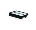 MAHLE Vzduchov filtr ‐ MAO LX 2890