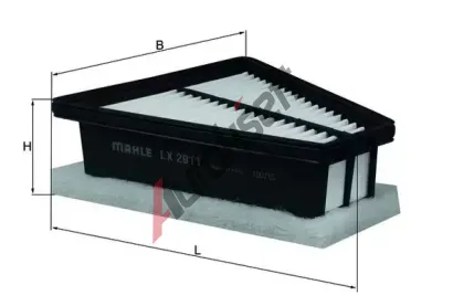 MAHLE Vzduchov filtr MAO LX 2911, LX 2911