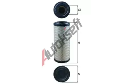 MAHLE Vzduchov filtr MAO LX 2958, LX 2958