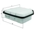 MAHLE Vzduchov filtr ‐ MAO LX 3005