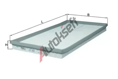 MAHLE Vzduchov filtr MAO LX 3031, LX 3031
