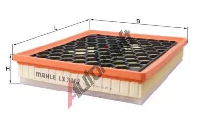 MAHLE Vzduchov filtr MAO LX 3062, LX 3062