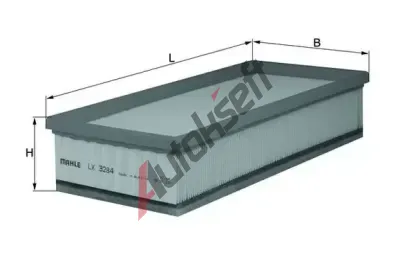 MAHLE Vzduchov filtr MAO LX 3284, LX 3284