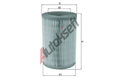 MAHLE Vzduchov filtr MAO LX 3285, LX 3285