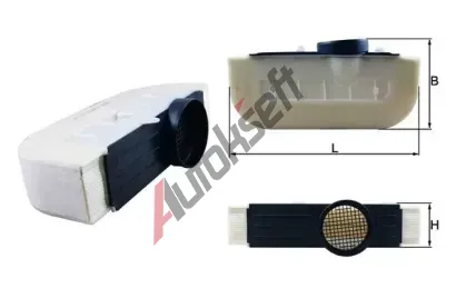 MAHLE Vzduchov filtr MAO LX 3294/4, LX 3294/4