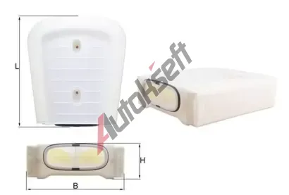 MAHLE Vzduchov filtr MAO LX 3295/8, LX 3295/8