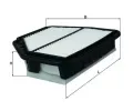 MAHLE Vzduchov filtr ‐ MAO LX 3298