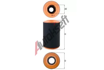 MAHLE Vzduchov filtr MAO LX 3353, LX 3353