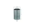 Vzduchov� filtr&nbsp;MAHLE&nbsp;&dash;&nbsp;MAO LX 345