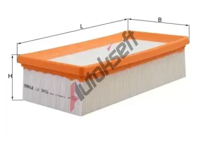 MAHLE Vzduchov filtr MAO LX 3456, LX 3456