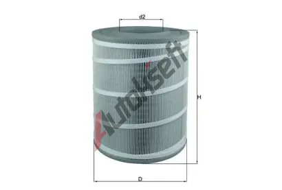 MAHLE Vzduchov filtr MAO LX 3480, LX 3480