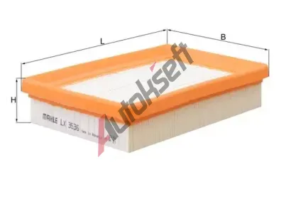 MAHLE Vzduchov filtr MAO LX 3536, LX 3536