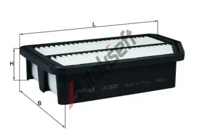 MAHLE Vzduchov filtr MAO LX 3537, LX 3537