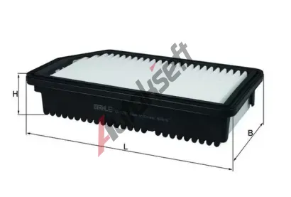 MAHLE Vzduchov filtr MAO LX 3538, LX 3538