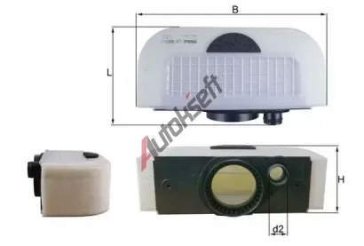 MAHLE Vzduchov� filtr MAO LX 3557/1, LX 3557/1