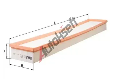 MAHLE Vzduchov filtr MAO LX 3772, LX 3772