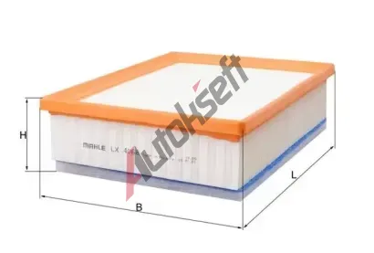 MAHLE Vzduchov filtr MAO LX 4068, LX 4068
