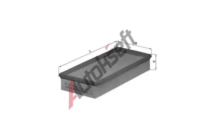 MAHLE Vzduchov filtr MAO LX 408, LX 408