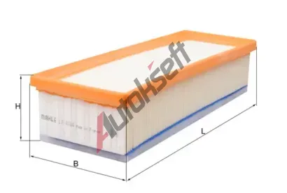MAHLE Vzduchový filtr MAO LX 4084, LX 4084 MAHLE Vzduchový filtr MAO LX 4084, LX 4084