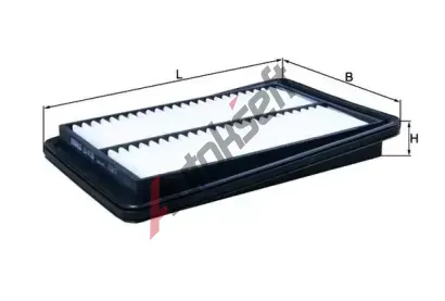 MAHLE Vzduchov filtr MAO LX 4138, LX 4138