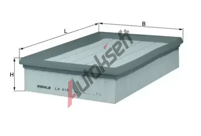 MAHLE Vzduchov filtr MAO LX 418, LX 418