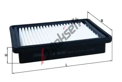 MAHLE Vzduchov filtr MAO LX 4242, LX 4242