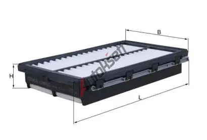 MAHLE Vzduchový filtr MAO LX 4303, LX 4303 MAHLE Vzduchový filtr MAO LX 4303, LX 4303