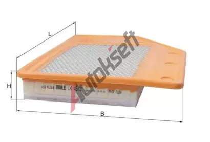 MAHLE Vzduchov filtr MAO LX 4572, LX 4572